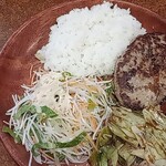 びっくりドンキー - 期間限定回鍋肉&ハンバーグディッシュS