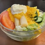 六文銭 - 2026.02.15 (日)    ミニサラダ　550円（税込）