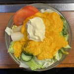 六文銭 - 2026.02.15 (日)    ミニサラダ　550円（税込）