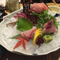 おもてなしとりよし 西新宿店 - お刺身3点盛り！！