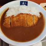 元祖はこだてラーメン おんじき庭本 - カツカレー
