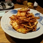 焼肉居酒家 韓の台所 - 新メニュー キムチ(着けが浅いキムチ)