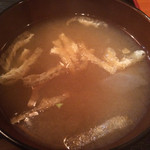 磯の香 - 味噌汁 お替り無料 鳥唐タルタル丼 大盛 500円