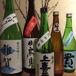 和食 たかもと - こだわりの純米酒です。