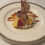 東洋軒 - プリンアラモード