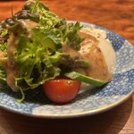 味処 季布や - 濃厚な胡麻ドレッシングが美味しい