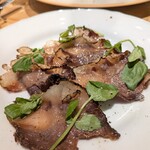 BISTRO AKIJI - 薄くスライスしてグリル、うんまい！！