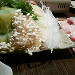 北新地平八 - ふぐ鍋の具