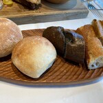 ル・ニコ・ア・オーミナミ - パン３種盛り
