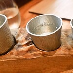 日本酒 ひととなり - 三種飲み比べ