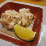 日本橋橘町　都寿司 - 鱈の白子焼き