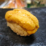 日本橋橘町　都寿司 - 雲丹握り