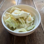 カリガリ - セットのコールスローサラダ