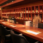 大名 つつじ庵 - カウンター席