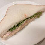小麦色のスマイル - ハム&チーズサンド 220円