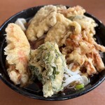 一茶 - 天ぷらそば(上)/¥1,200