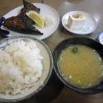 魚幸 - 焼き魚定食（鰤カマ）です。