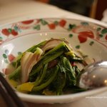 御田町 桃の木 - 干し肉と野菜のいためもの