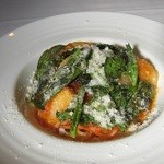 34410562 - 蕪のスパゲッティ　アッラビアータ