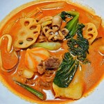 熊猫麻辣烫 - 牛乳牛脂麻辣湯