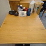 串とメシにはサケキタル - テーブル