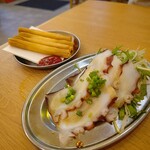 串とメシにはサケキタル - たこ刺しポン酢