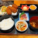 魚屋の台所 下の一色 - 日替わり一色ランチ　1000円