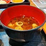 魚屋の台所 下の一色 - みそ汁