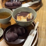 赤福 本店別店舗 - 赤福餅 盆
                                赤福ぜんざい