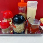 なぎちゃんラーメン 青物横丁店 - 薬味類