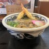 久兵衛 - 海老天うどん肉トッピング