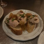 ありき - レバームース　林檎コンフィチュールのタルティーヌ