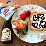 業務スーパー - 料理写真:海外産クリチとチョコシロップ♥️