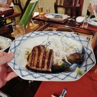 うかい鳥山 - 再訪：特選和牛ロース炭火焼
