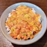 海樹 - 納豆卵かけご飯（自己流）