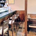 海樹 - 内観の一部（カウンター席）