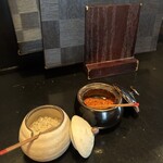 手打蕎麦 ふたば - 【卓上】塩と七味