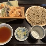 手打蕎麦 ふたば - 【天ぷらせいろ（1,750円）】