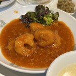 白龍 - 海老のチリソース煮