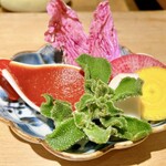 食幹 渋谷 - 旬野菜のトマト味噌