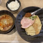 つけめんTETSU - 料理写真:金の担々つけ麺　2月限定