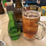 酒場 ふくろ - ホッピー（300円）＋焼酎瓶詰（350円か