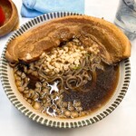 豊しま - 厚肉そば