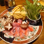 旬彩美酒 あじさい - 金目鯛しゃぶしゃぶ