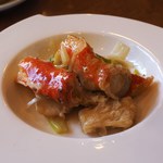 横浜大飯店 - 蟹と葱・生姜炒め