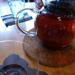 山の喫茶店 Decoy - 紅茶（2人分）はポットでサービスして下さいましたよ^^