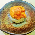 鮨 銀座 おのでら - (2015.1) 浜中のウニ