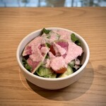 トライアングルカフェ - ■FOOD SET MENU B SET (￥858)の本日のサラダ