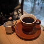 トライアングルカフェ - ■FOOD SET MENU B SET(￥858)のホットコーヒー