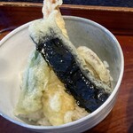 そば&Cafe なかがわ - ミニ天丼